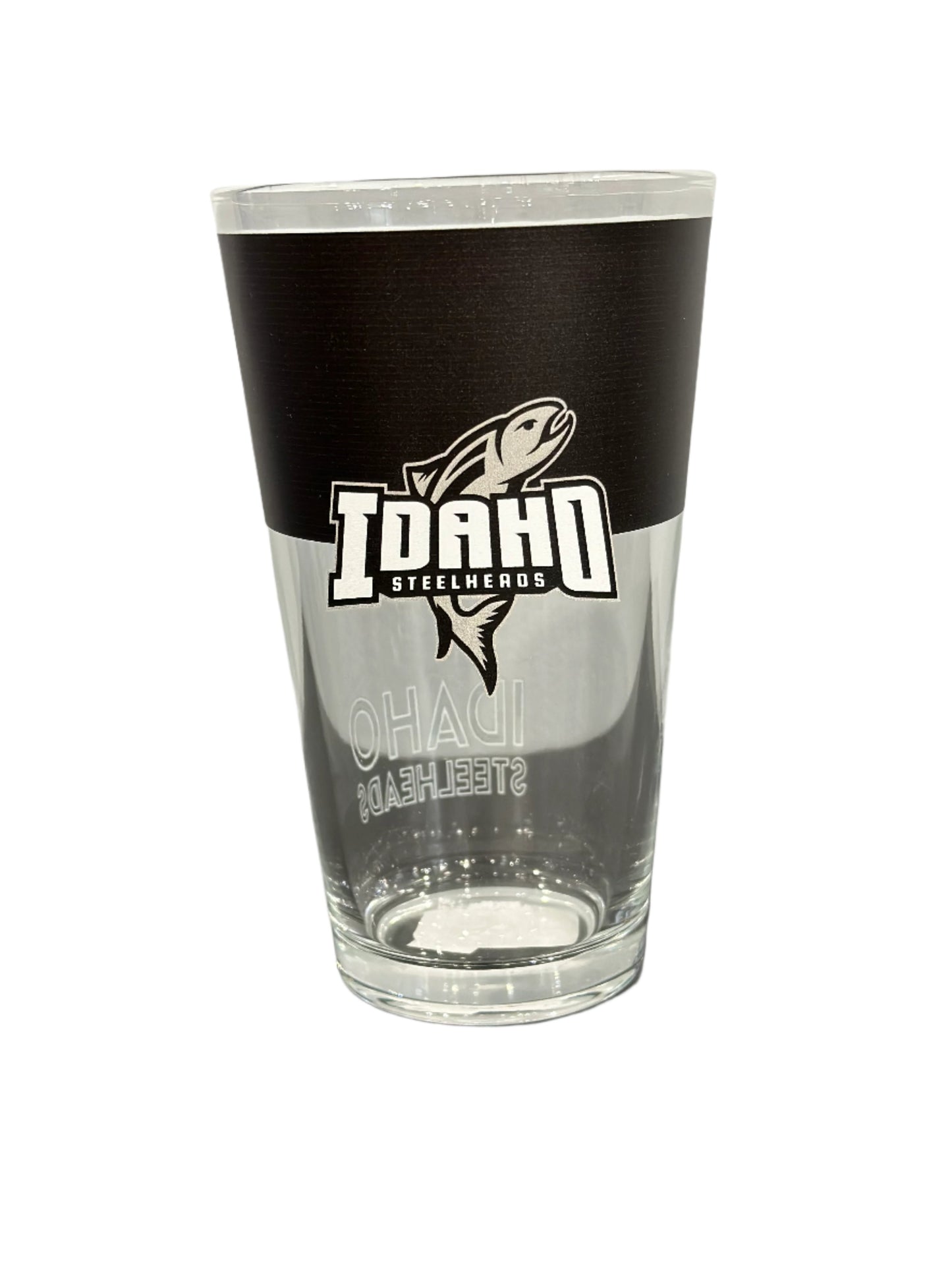 IDAHO STEELHEADS COLORBLOCK PINT GLASS