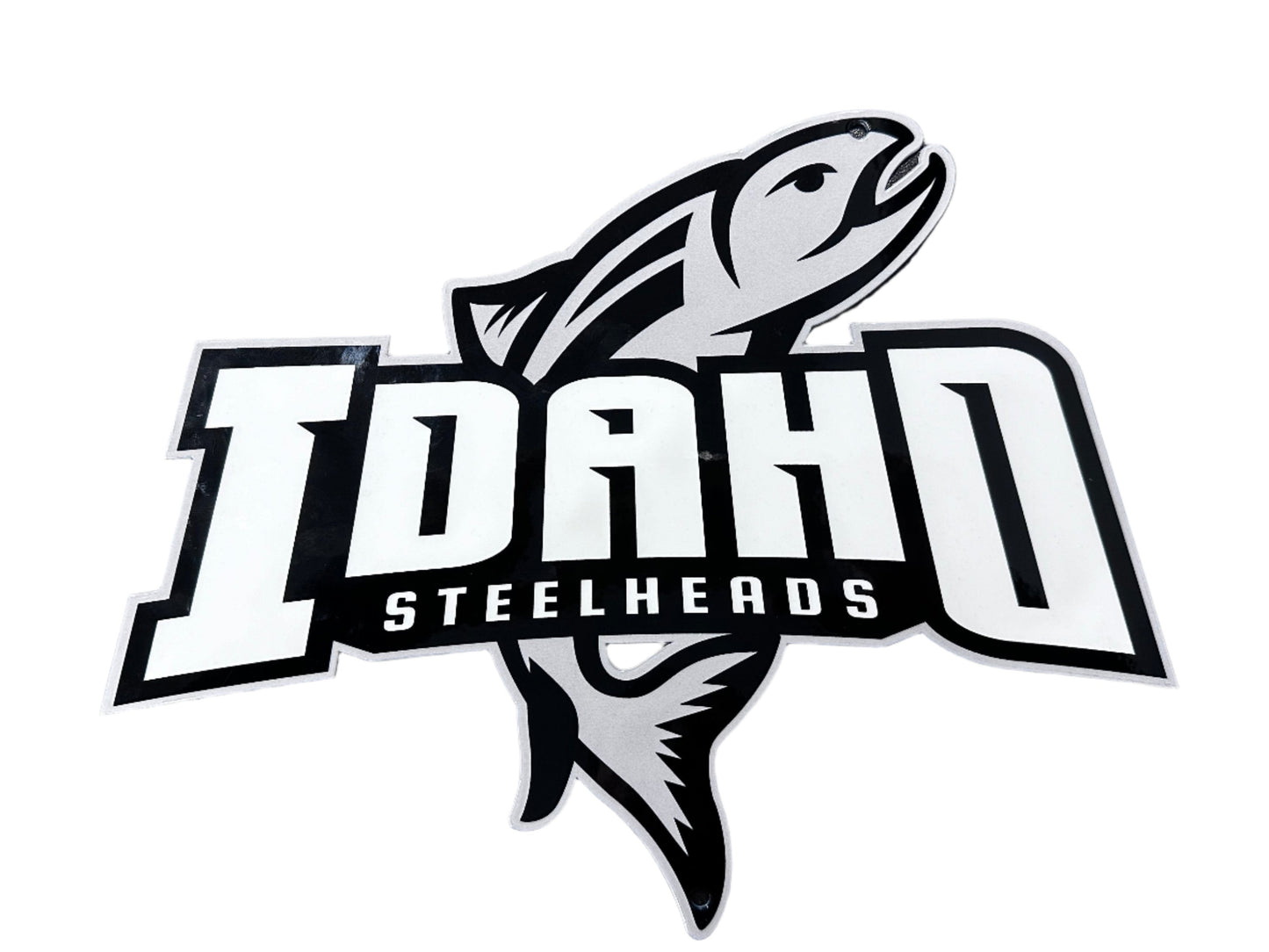 IDAHO STEELHEADS DIE CUT LOGO SIGN