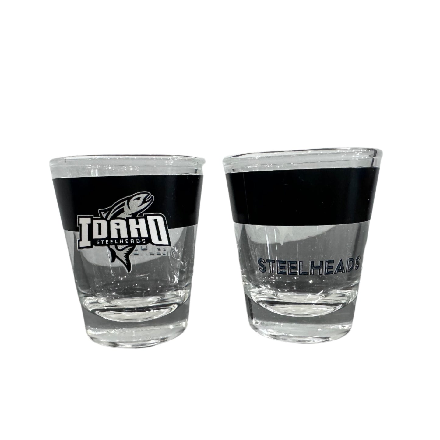 IDAHO STEELHEADS COLORBLOCK SHOT GLASS