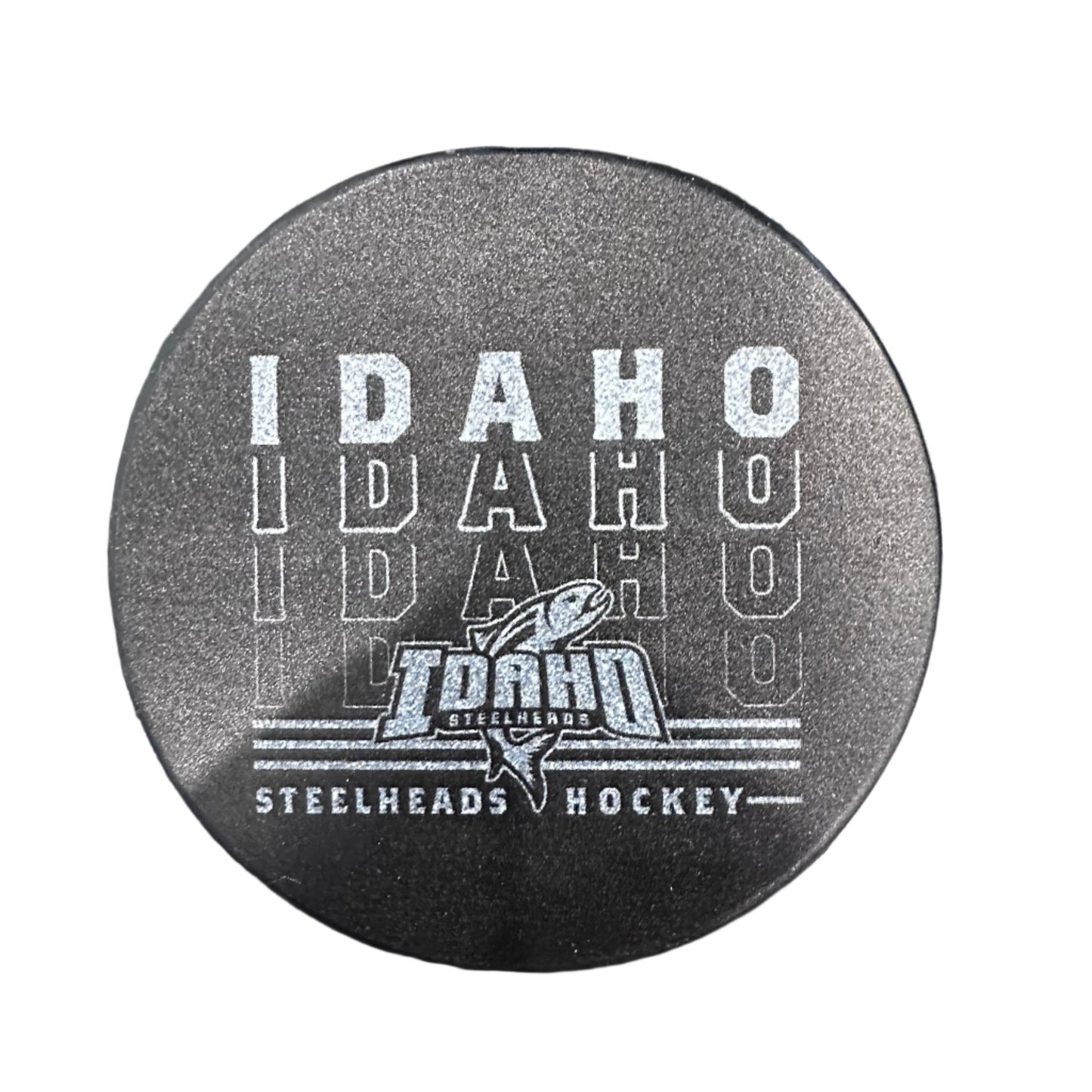 IDAHO STEELHEADS BLACK OUT PUCK