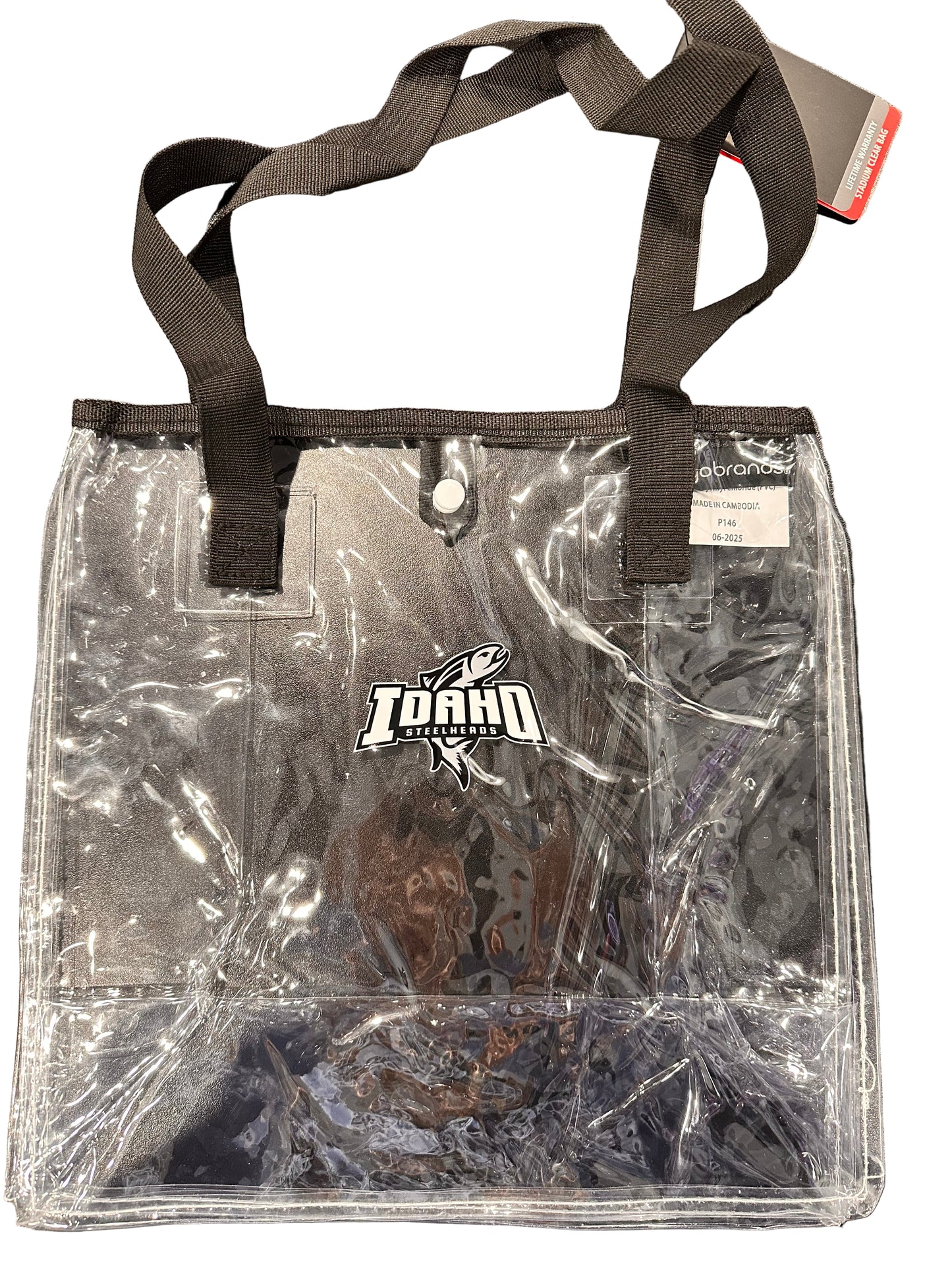 IDAHO STEELHEADS CLEAR TOTE BAG