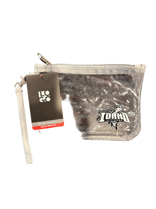 IDAHO STEELHEADS CLEAR WRISTLET BAG