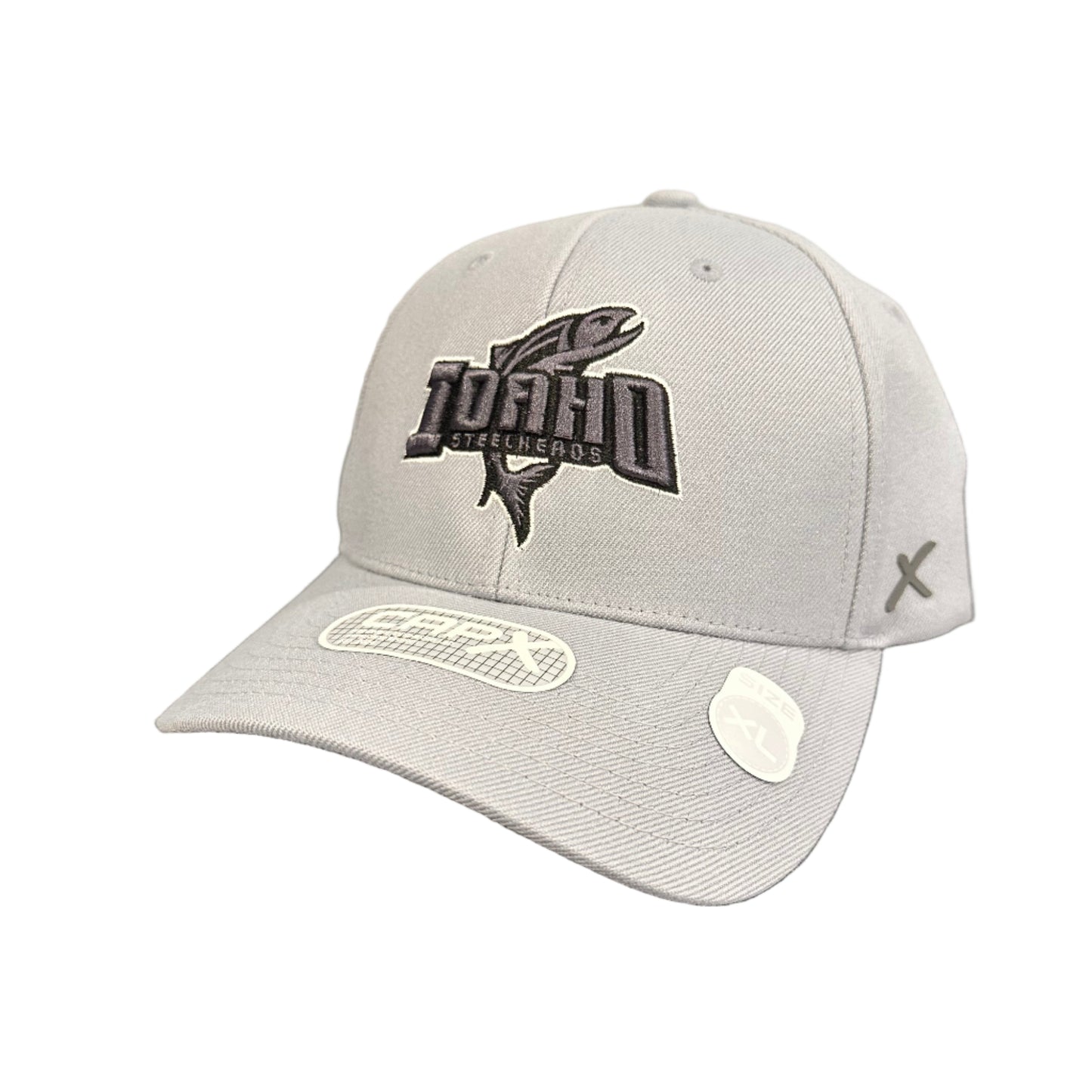 IDAHO STEELHEADS INGOGNITO FLEX FIT HAT, GREY