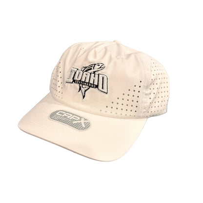 IDAHO STEELHEADS THRESHOLD ADJUSTABLE HAT, WHITE