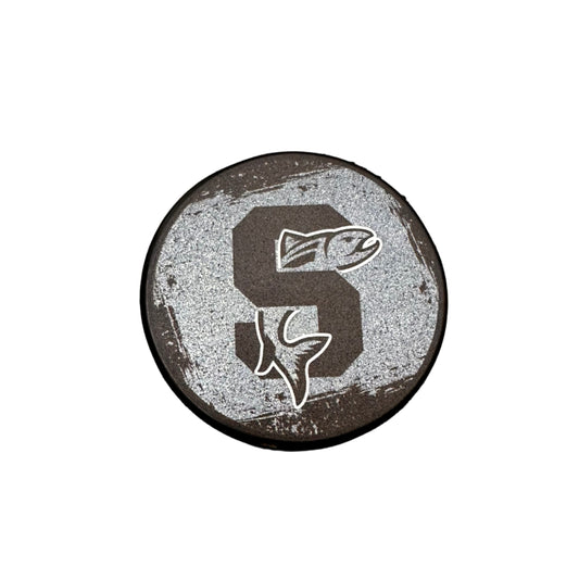 IDAHO STEELHEADS GLITTER HOCKEY PUCK