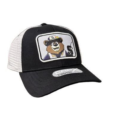 IDAHO STEELHEADS YOUTH MASCOT HAT, BLACK