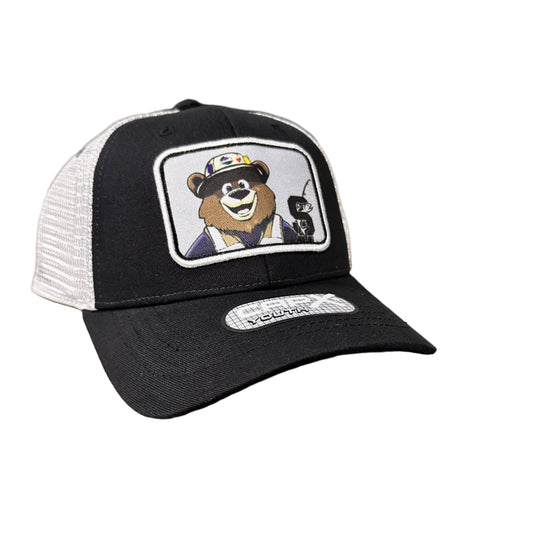 IDAHO STEELHEADS YOUTH MASCOT HAT, BLACK