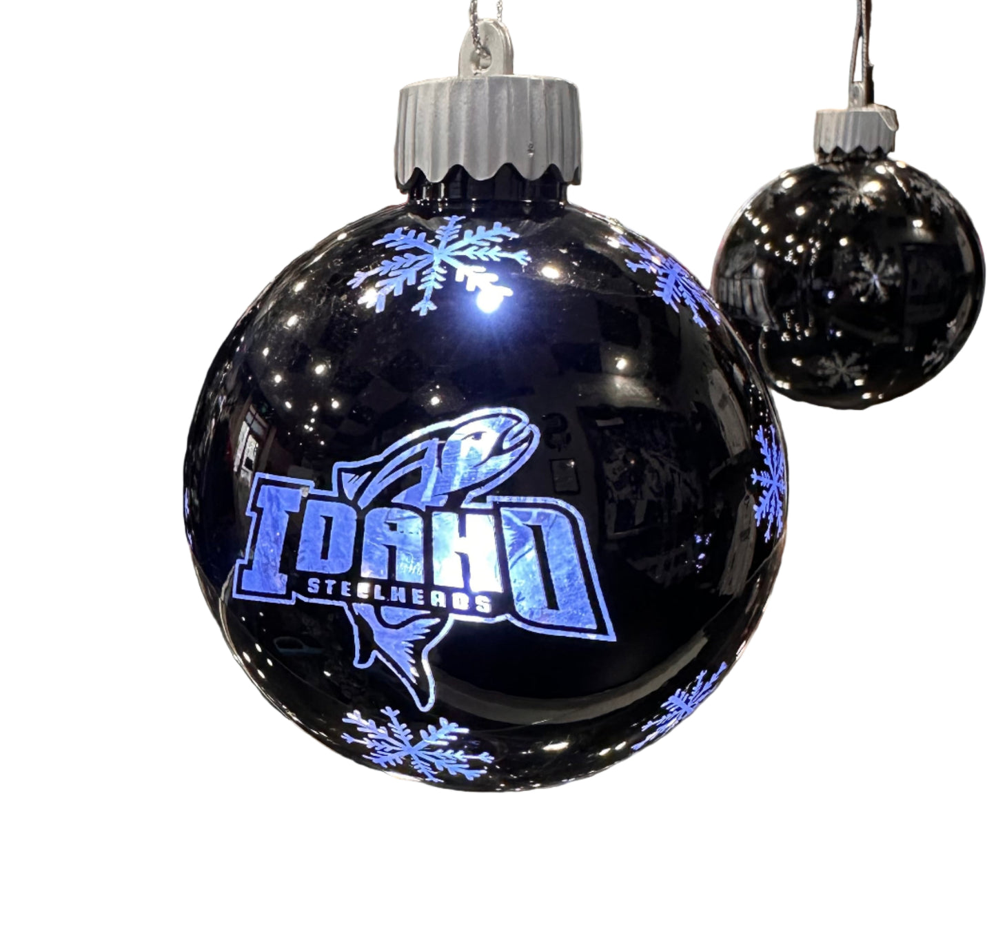 IDAHO STEELHEADS LIGHT UP BALL ORNAMENT