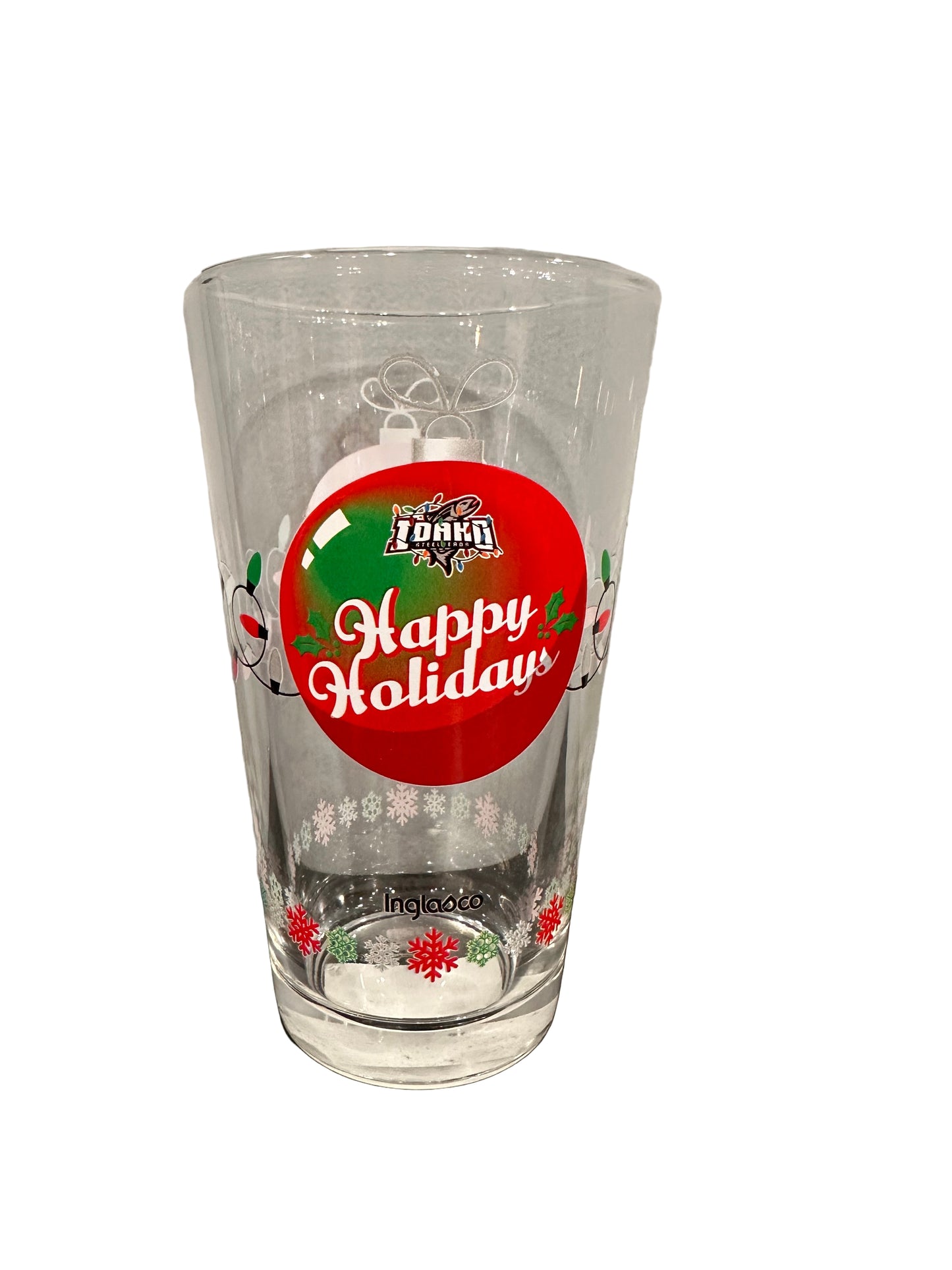 IDAHO STEELHEADS HOLIDAY PINT GLASS