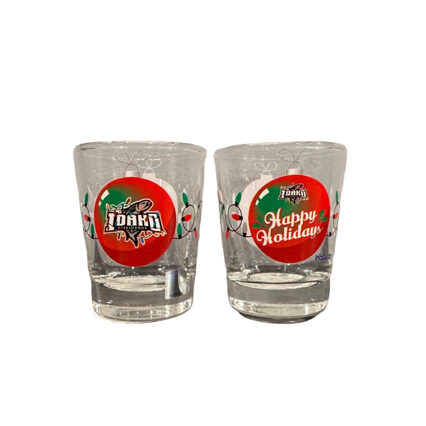 IDAHO STEELHEADS HOLIDAY SHOT GLASS