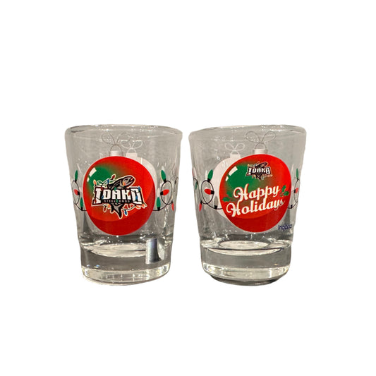 IDAHO STEELHEADS HOLIDAY SHOT GLASS