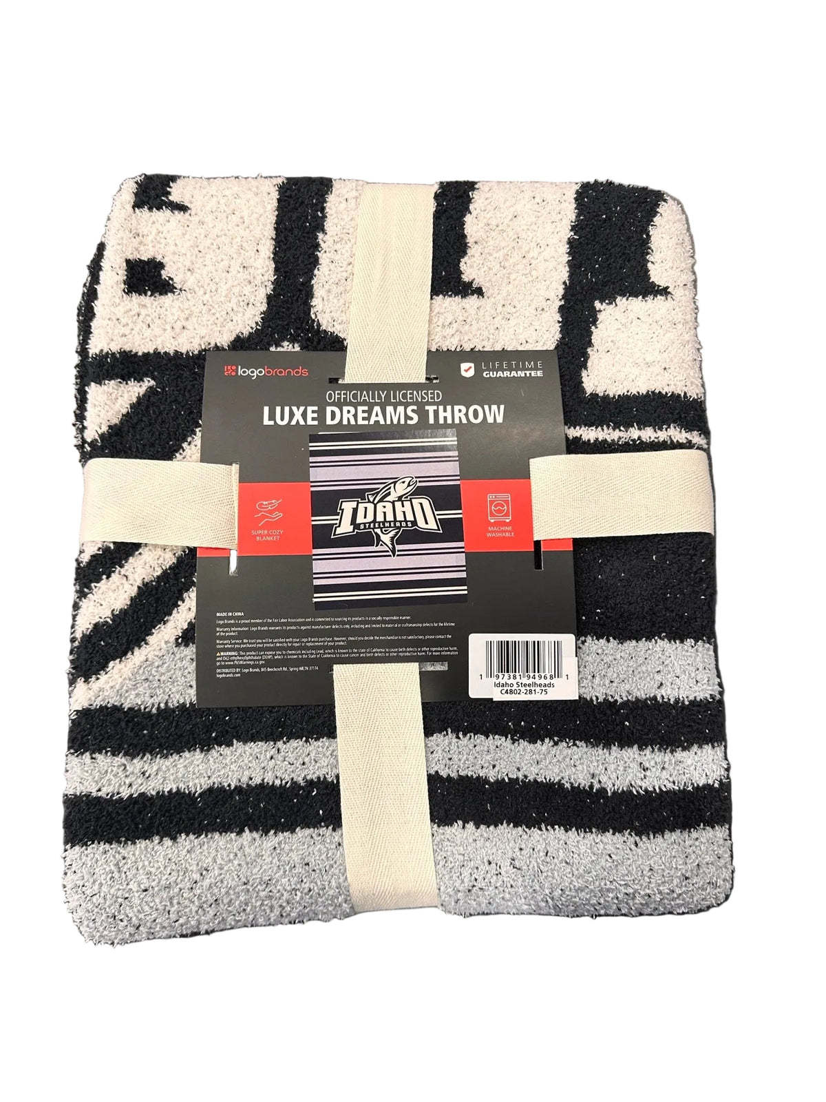 IDAHO STEELHEADS LUXE DREAMS THROW BLANKET