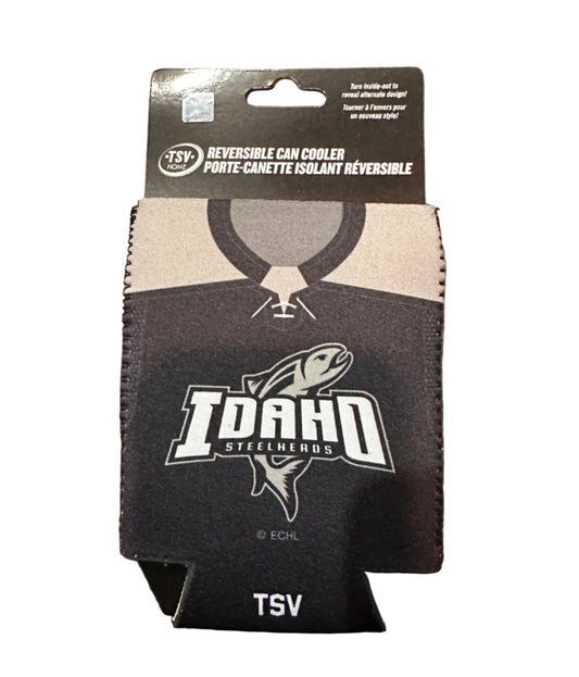 IDAHO STEELHEADS JERSEY CAN KOOZIE, BLACK