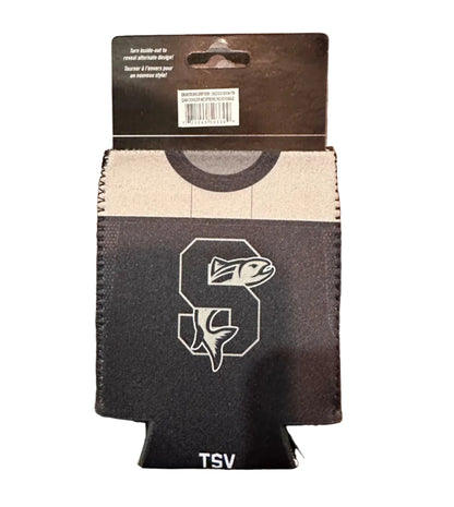 IDAHO STEELHEADS JERSEY CAN KOOZIE, BLACK