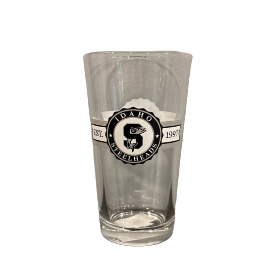 IDAHO STEELHEADS 2025 BANNER PINT GLASS