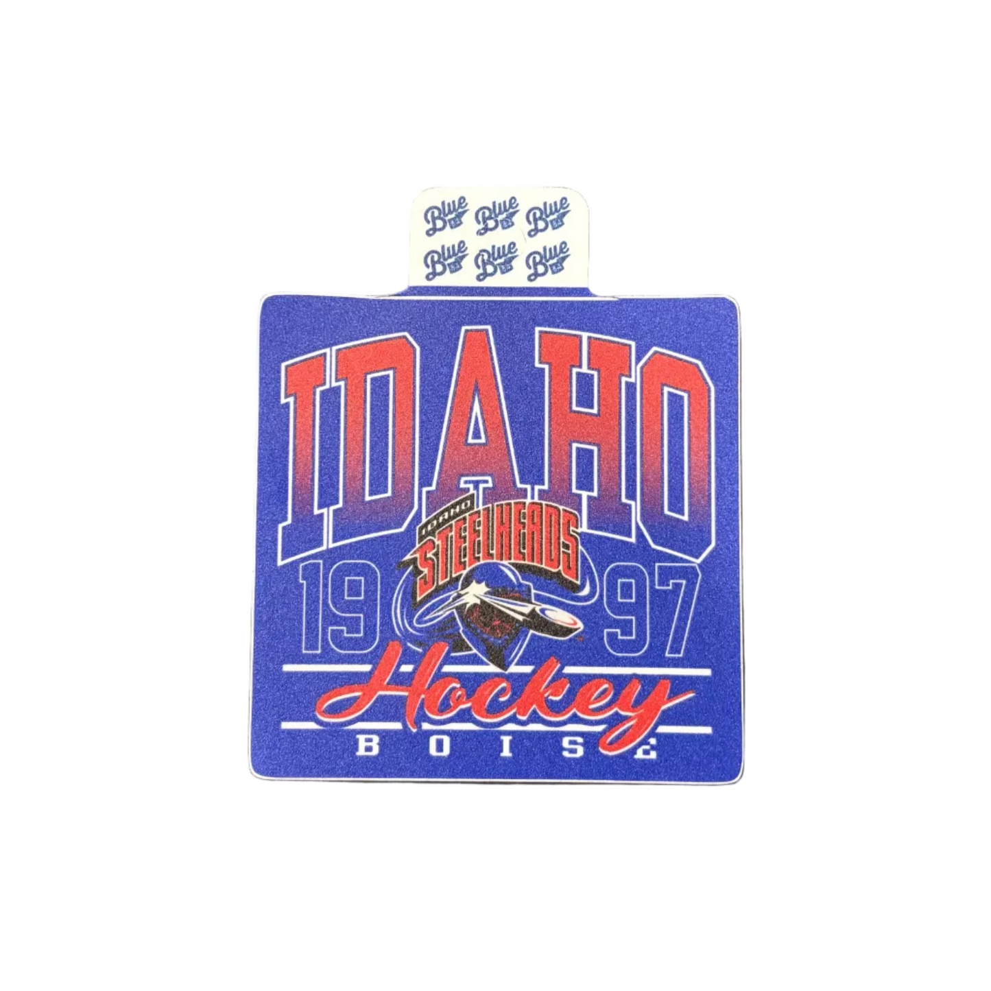 IDAHO STEELHEADS BLUE84 STICKERS