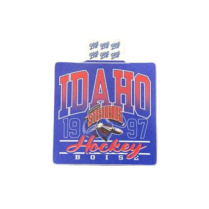 IDAHO STEELHEADS BLUE84 STICKERS