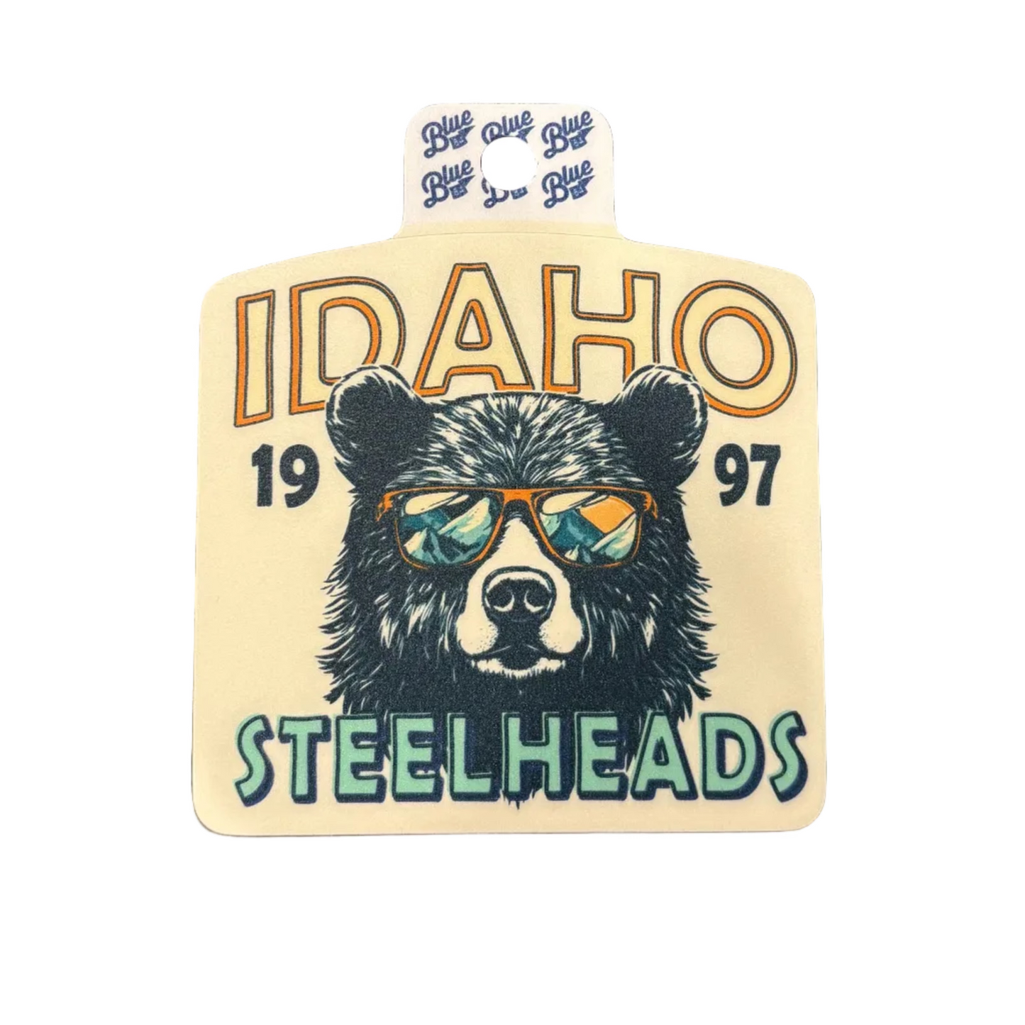 IDAHO STEELHEADS BLUE84 STICKERS