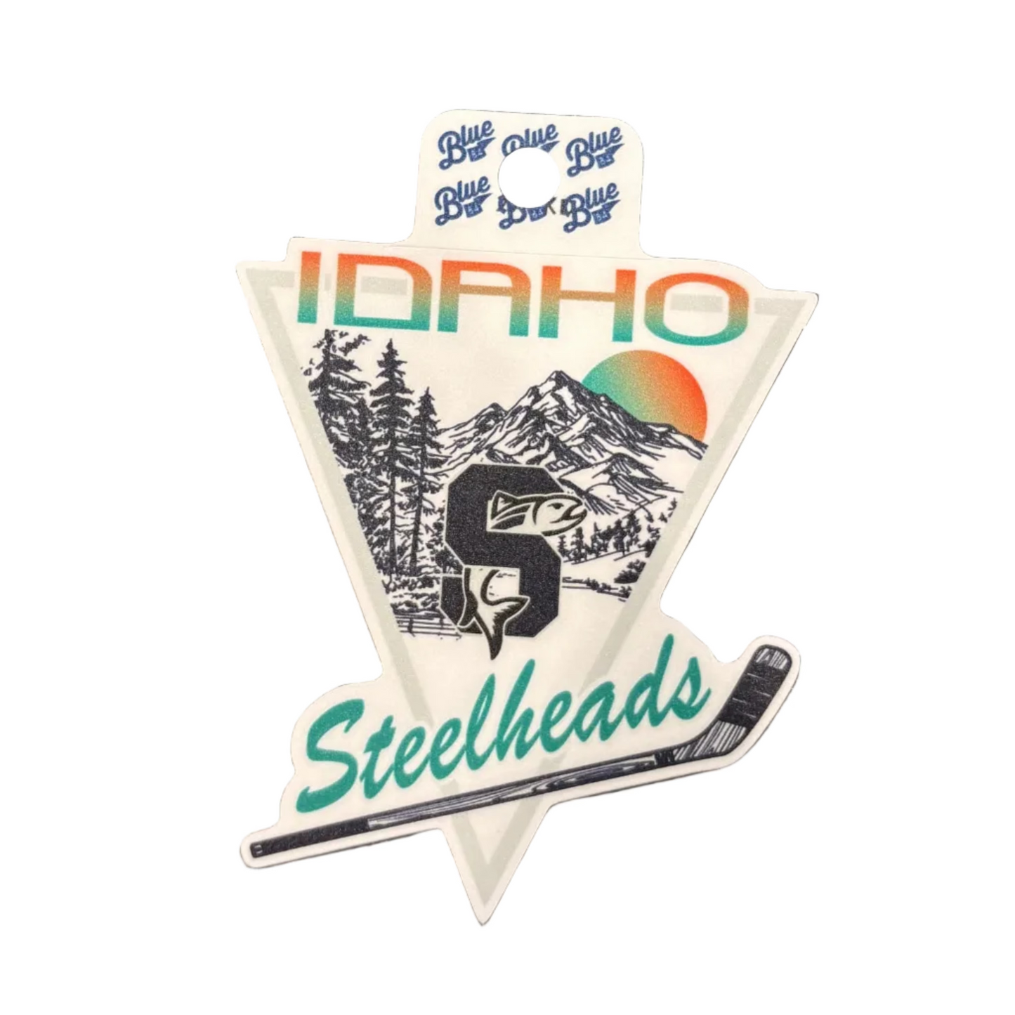 IDAHO STEELHEADS BLUE84 STICKERS
