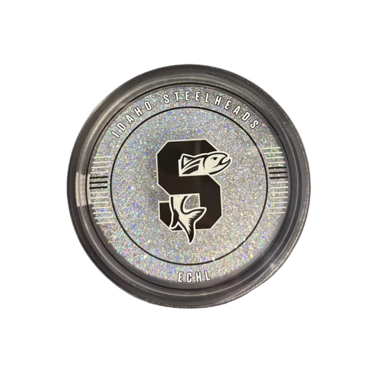 IDAHO STEELHEADS GLITTER ACRYLIC PUCK