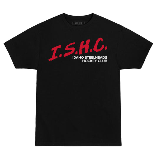 IDAHO STEELHEADS X VIOLENT GENTLEMEN D.A.R.E. TEE, BLACK