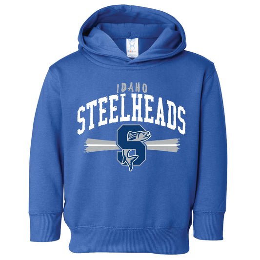 IDAHO STEELHEADS TODDLER SPITBOX HOODIE, ROYAL
