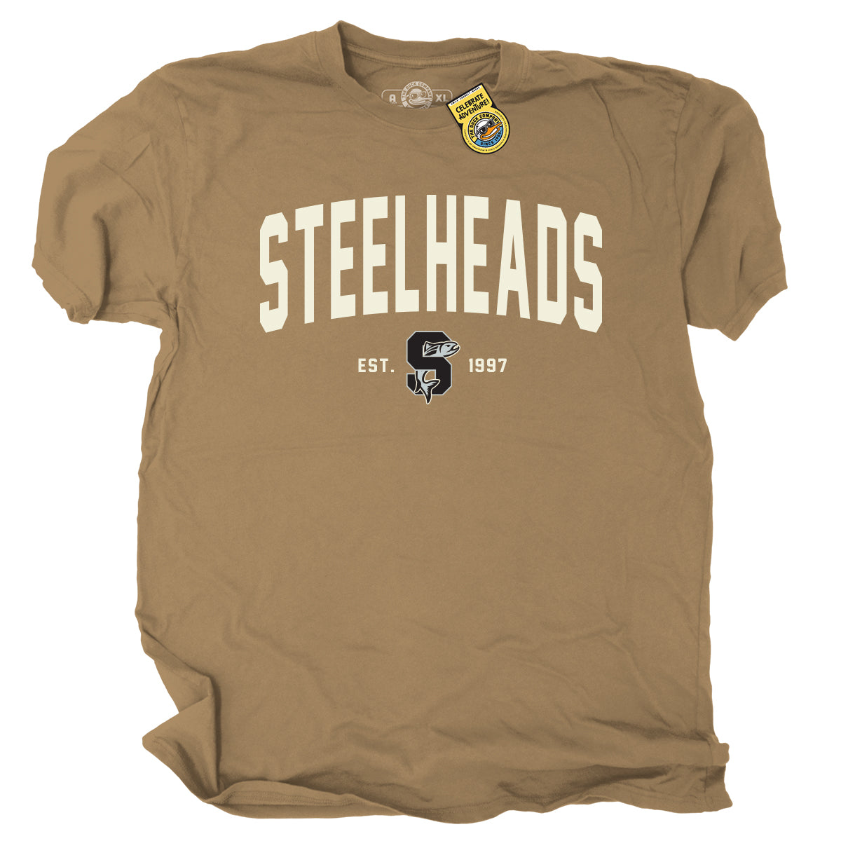 IDAHO STEELHEADS HOMETOWN BLOCK TEE