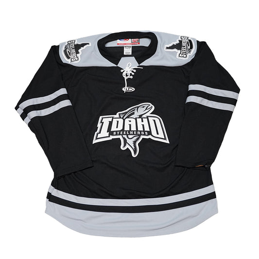 IDAHO STEELHEADS REPLICA AUTHENTIC JERSEY, BLACK