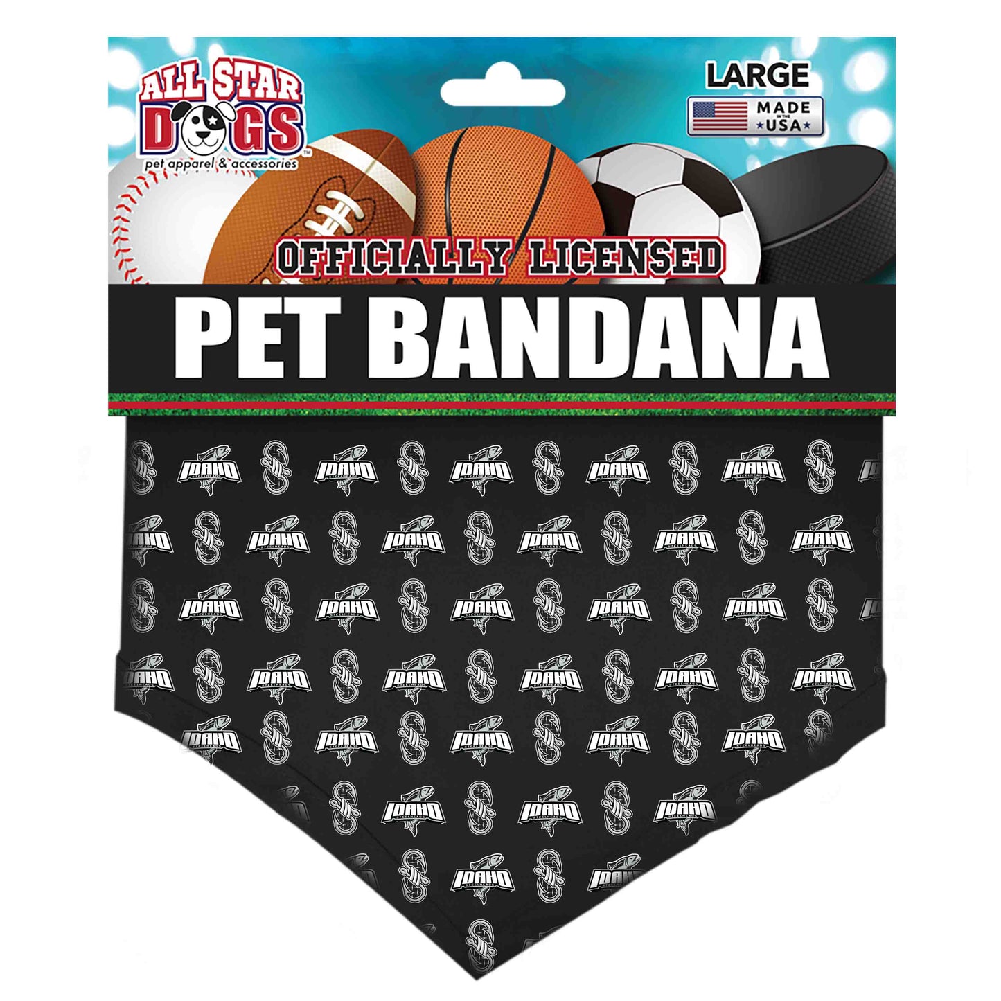IDAHO STEELHEADS PET BANDANA